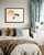 Flying crane Art Print Poster