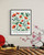 Encinitas California Flower Market Art Print Poster
