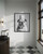 Bulldog Art Print Poster, Toilet