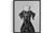 Great Dane Art Print Poster, Toilet