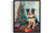 Australian Shepherd Christmas Art Print Poster