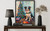 Australian Shepherd Christmas Art Print Poster