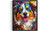 Australian Shepherd Colorful Abstract Art Print Poster