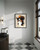 Australian Shepherd Cowboy Hat Art Print Poster