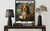 Beagle Gothic Bathroom Art Print Poster