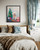 Bichon Frise Christmas Art Print Poster