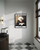 Bichon Frise Gothic Bathroom Art Print Poster