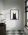 Black Cat Funny Bathroom Art Print Poster