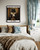 Black Cat Gothic Bathroom Art Print Poster