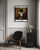 Black Cat Gothic Bathroom Art Print Poster