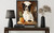 Border Collie Chef Kitchen Art Print Poster
