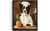 Border Collie Chef Kitchen Art Print Poster