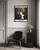 Boston Terrier Gothic Bathroom Art Print Poster