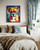 Boxer Colorful Abstract Art Print Poster