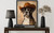 Boxer Cowboy Hat Art Print Poster
