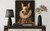 Bull Terrier Victorian Queen Art Print Poster
