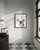 Bulldog White Funny Bathroom Art Print Poster