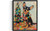 Chihuahua Black Christmas Art Print Poster