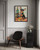 Chihuahua Black Christmas Art Print Poster