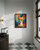 Chihuahua Colorful Abstract Art Print Poster