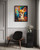Chihuahua Colorful Abstract Art Print Poster