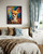 Chihuahua Colorful Abstract Art Print Poster