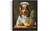 Collie Chef Kitchen Art Print Poster