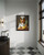 Collie Chef Kitchen Art Print Poster