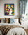 Corgi Colorful Abstract Art Print Poster