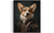 Corgi renaissance knight Art Print Poster