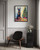 Doberman Pinscher Christmas Art Print Poster