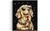 Golden Retriever Pimp Art Print Poster