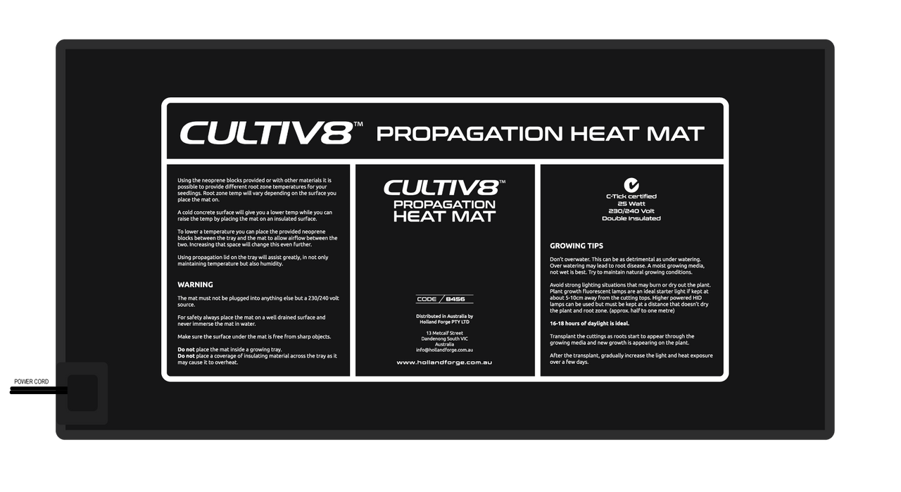 heat mat flexible medium cultiv8