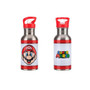 Paladone Super Mario Metal Water Bottle with Straw (RED) (MARIO00020) 1pc
