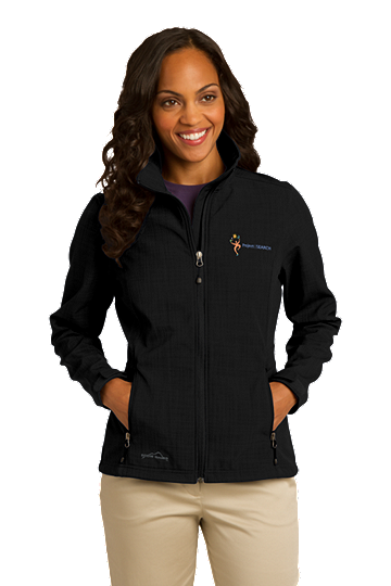 Ladies Crosshatch Soft Shell Jacket 