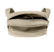 DUAL COMPARTMENT CROSSBODDY