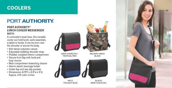 Lunch Cooler Messenger Bag