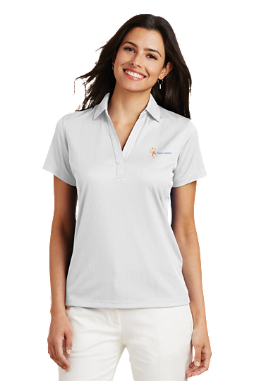 Ladies Performance Fine Jacquard Polo