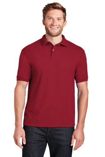Sale of Jersey Knit Sport Polo 4XL Red