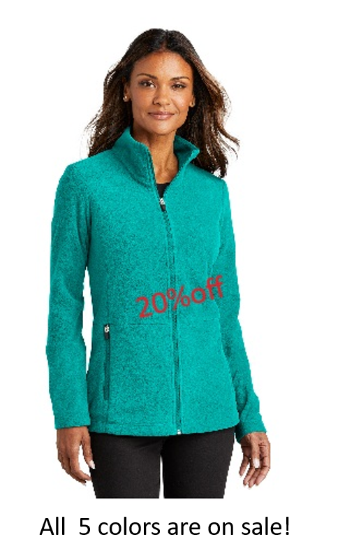 Woman's microfleece jacket
