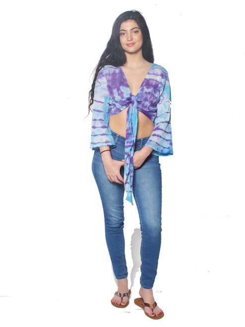 2027 Gypsy Tie Front Top