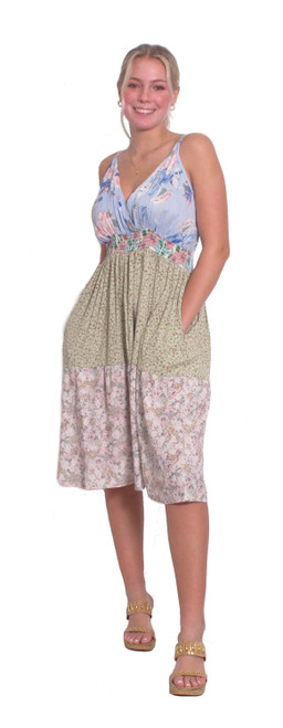 2212 Coco's Cover Dress in Rayon Crepe