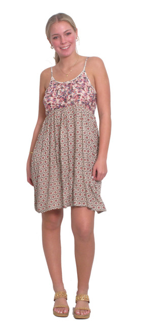 2209 Two Print Dress