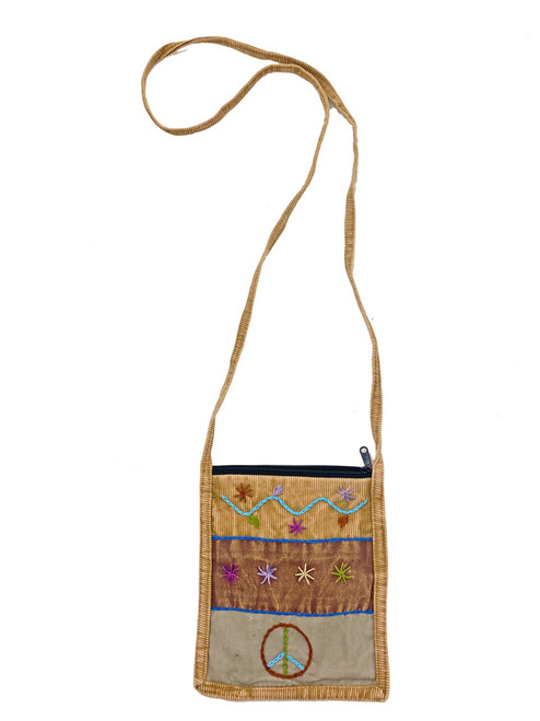 G993 Mixed Cotton Passport Bag