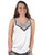 TRT522 Embroidered Bodice Tank