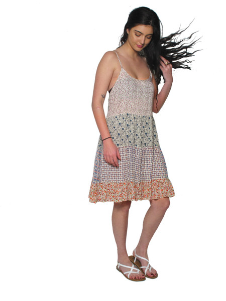 2016 Patchwork Print Dress