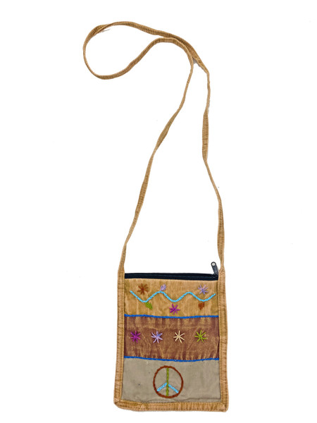 G993 Mixed Cotton Passport Bag