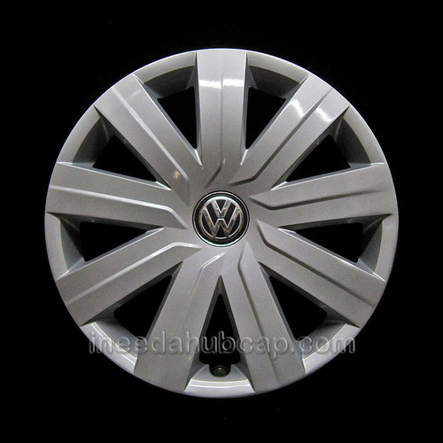 Volkswagen Jetta 15" Hubcap 2015-2016, Professionally Reconditioned- Like New