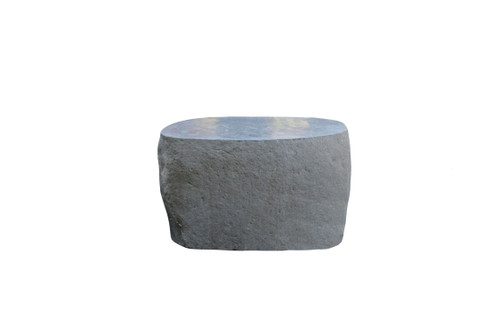 Steintisch massiv, polierte Oberfläche, 50 cm