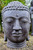 Buddha-Kopf, Steinguss 75 cm